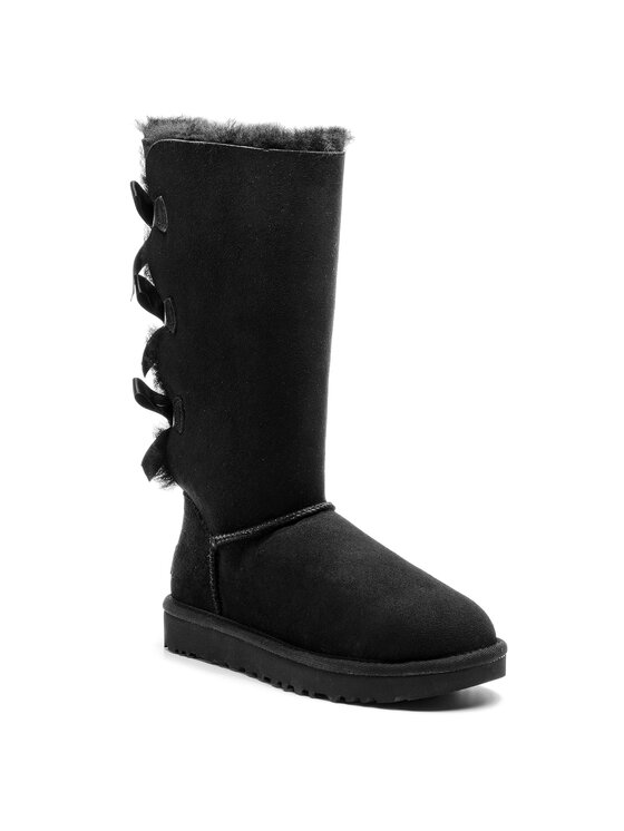 Ugg Škornji za sneg Ugg W Bailey Bow Tall II 1016434 Črna