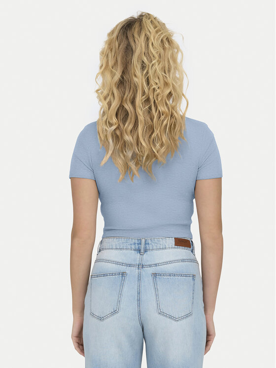 ONLY ONLY Футболка Betty 15311891 Блакитний Regular Fit
