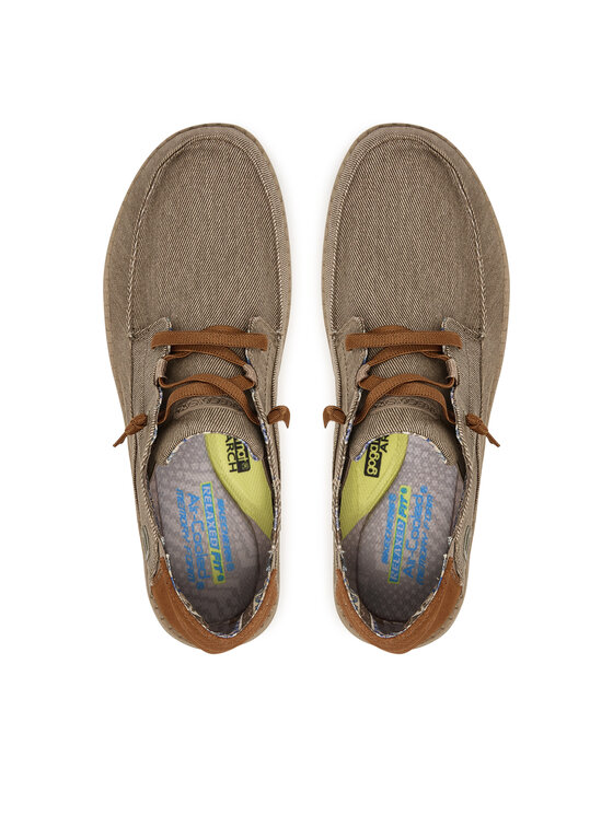 Skechers Туфлі Skechers Melson - Planon 210116/TPE Бежевий