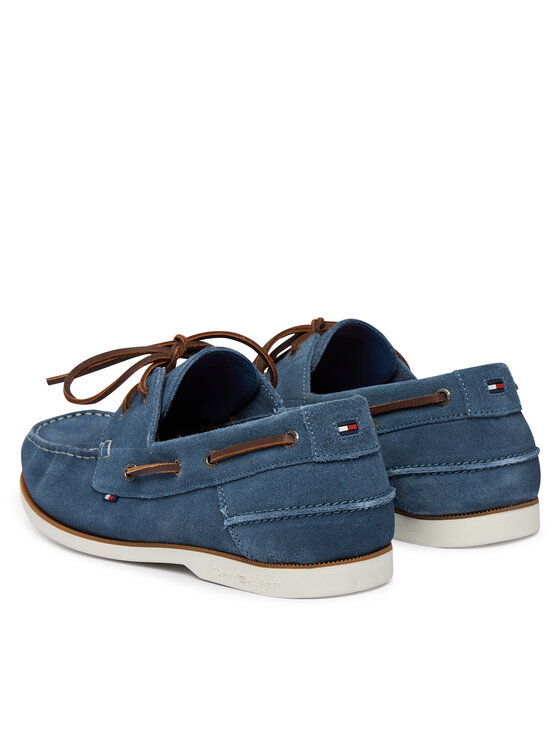 Tommy Hilfiger Īsi apavi Tommy Hilfiger FM0FM05387 Zils