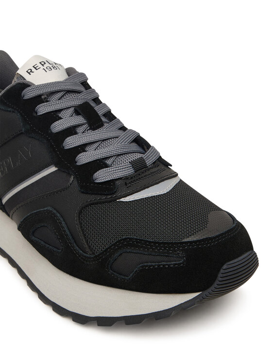 REPLAY Sneakersy REPLAY GMSG6.000.C0004T Čierna