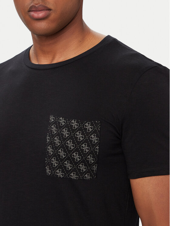 Guess Guess Camiseta F6GI12 K6XN4 Negro Regular Fit
