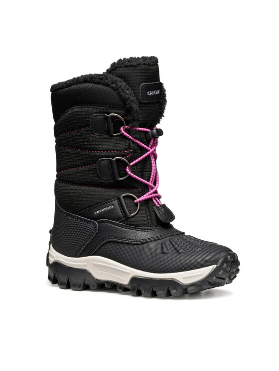 Geox Škornji za sneg Geox J Himalaya B Ab J46FTA 0FU50 C0922 D Črna