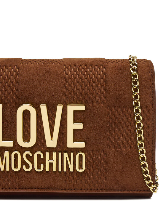 LOVE MOSCHINO Ročna torba LOVE MOSCHINO JC4127PP0NKB120A Rjava