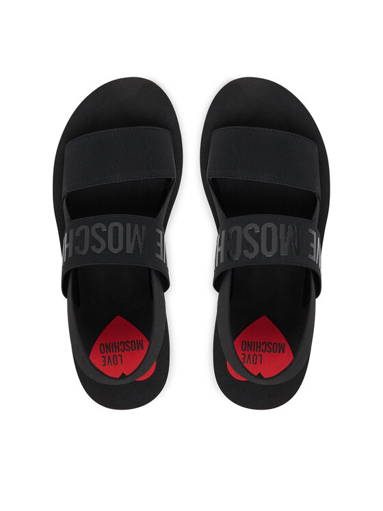LOVE MOSCHINO Босоніжки LOVE MOSCHINO JA16033G0MJN7000 Чорний