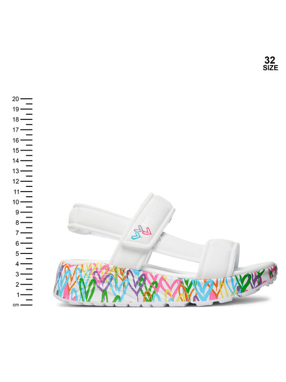 Skechers Босоніжки Skechers Uno Lite Sandal - Sunny Love 314094L/WMN Білий