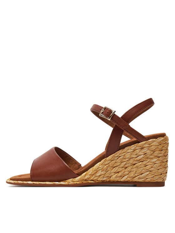 Caprice Espadrilky Caprice 9-28307-42 Hnedá