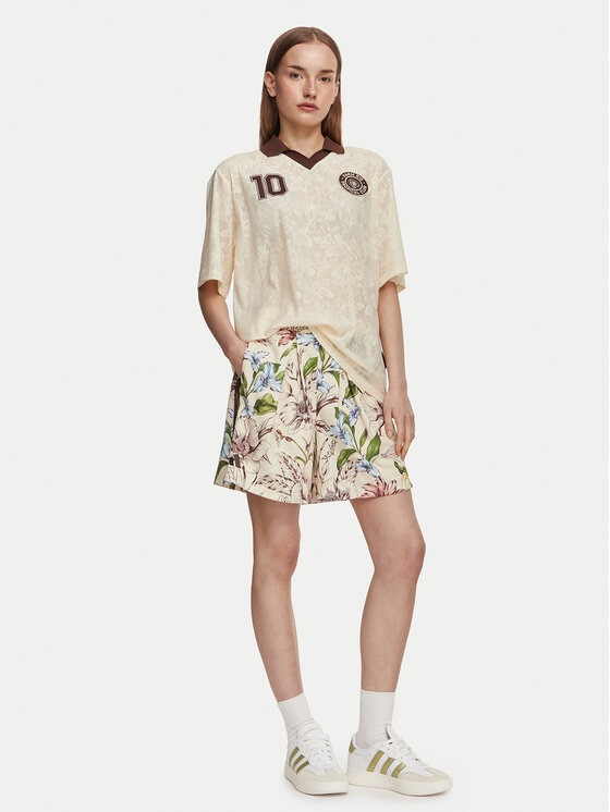 adidas adidas Camiseta Farm Rio KR0239 Beige claro Loose Fit
