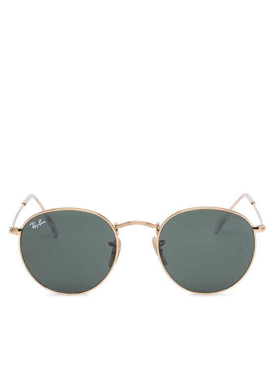 Ray-Ban Okulary przeciwsłoneczne Ray-Ban Round Metal 0RB3447 001 Złoty