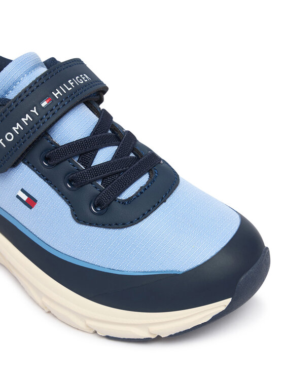 Tommy Hilfiger Sneakers Tommy Hilfiger Low Cut Lace-Up/Velcro Sneaker T1X9-35260-1844 S Blu