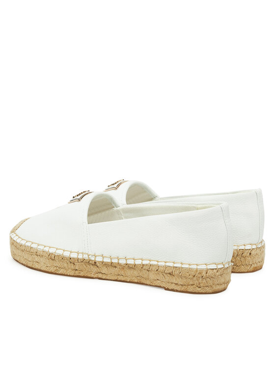 Guess Espadrilky Guess FLJLND LEA14 Bílá