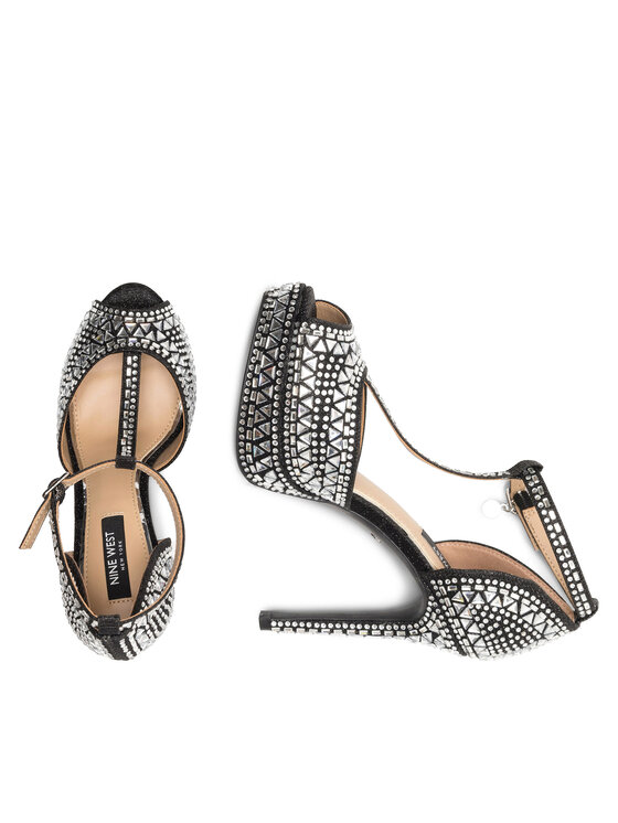 Nine West Sandały Nine West NISA SY015-1NW Czarny