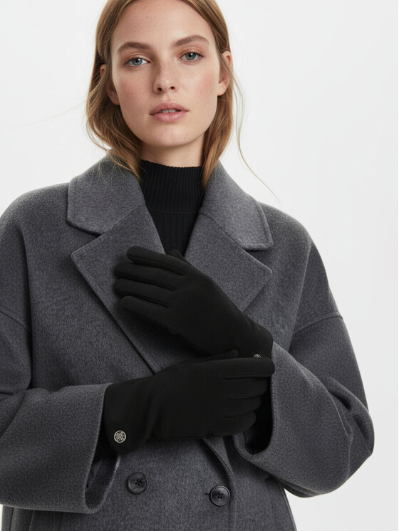 Nine West Rukavice Nine West CEO-NW-W6-004-AW25 Čierna
