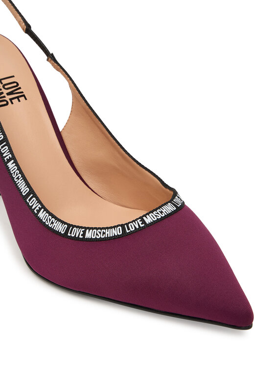 LOVE MOSCHINO Туфлі на шпильці LOVE MOSCHINO JA10429G1PIM0552 Бордовий