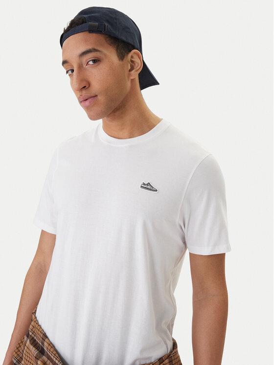 Reebok Reebok Camiseta Finn RK25570CCM Blanco Regular Fit