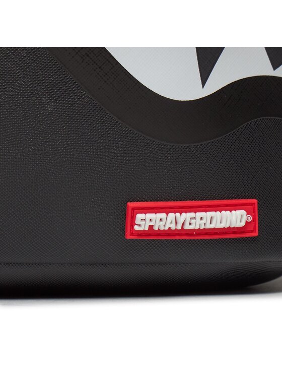 SPRAYGROUND Mugursoma SPRAYGROUND Shark Central 2.0 Black On Grey Sp Dlxsv 910B5643NSZ Melns