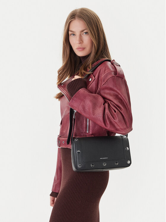 KARL LAGERFELD Kabelka KARL LAGERFELD A4W30121 Čierna