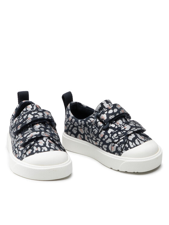 Clarks Кеди Clarks City Bright T. 261652036 Cиній