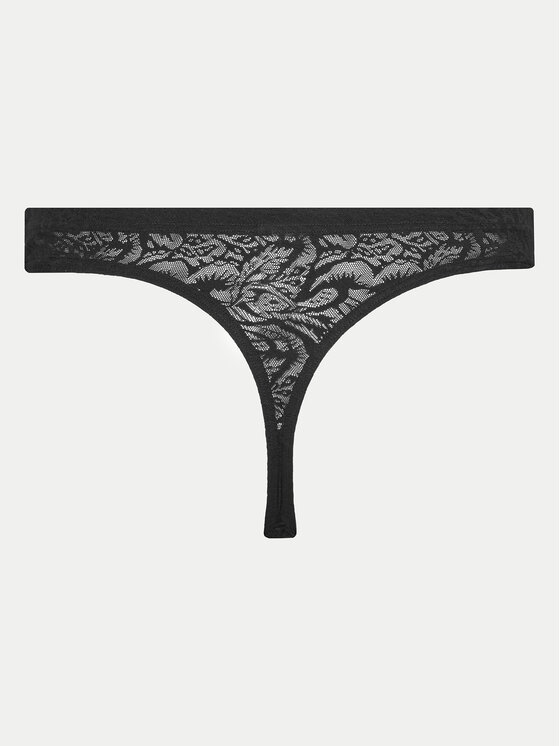 HOM HOM Tanga 402886 Fekete