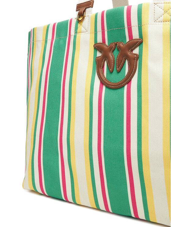 PINKO Сумка PINKO Shopping Bag Extra PE 25 PLTT 104754 A2G5 Зелений