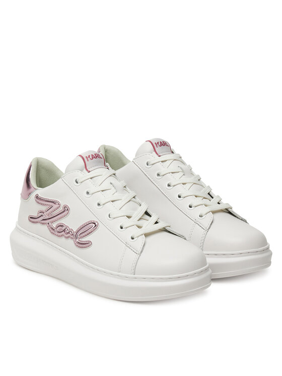 KARL LAGERFELD Sneakersy KARL LAGERFELD Kapri KL62511A Bílá