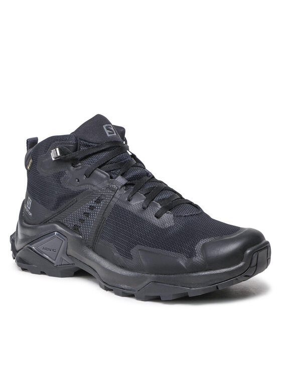 Salomon Bakancs Salomon X Raise 2 Mid Gtx GORE TEX 415988 Fekete