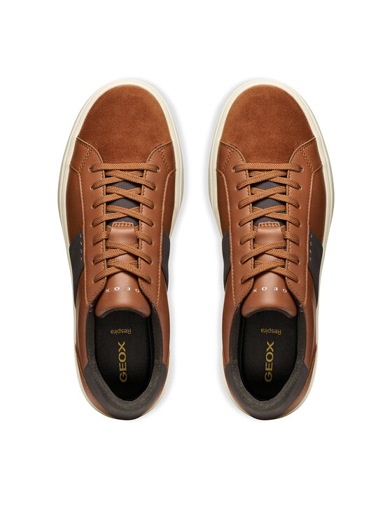 Geox Sneakersy Geox U Baltmoore U66LDB 05422 C6001 Brązowy