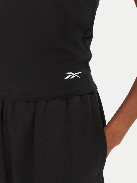 Reebok Reebok Camiseta RK25309CCW Negro Slim Fit