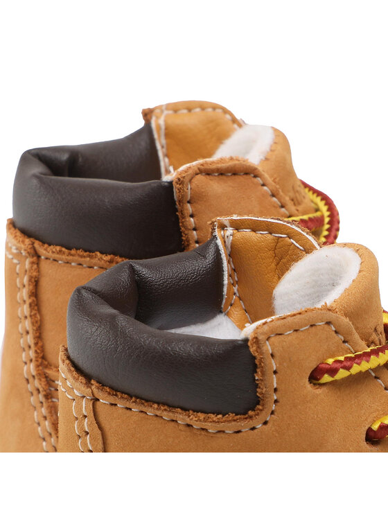 Timberland Черевики Timberland Crib Bootie With Hat TB09589R2311 Коричневий