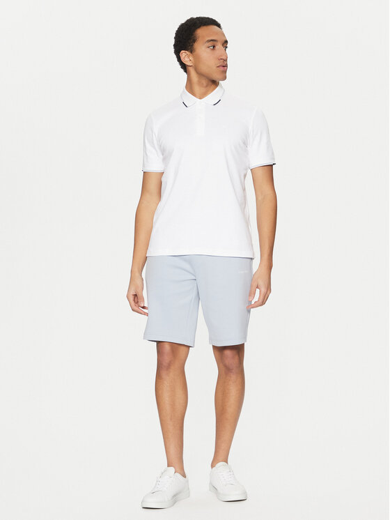 Calvin Klein Calvin Klein Polo marškinėliai K10K114130 Balta Regular Fit