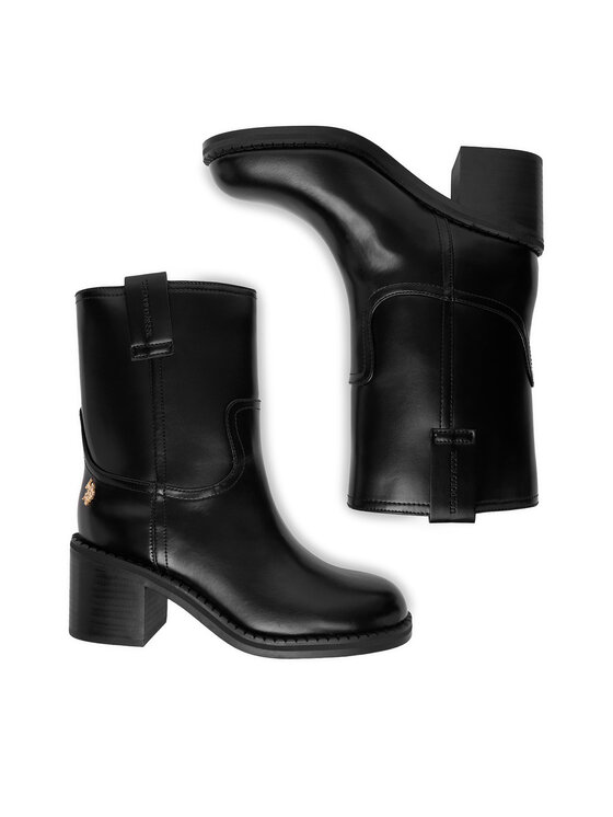 U.S. Polo Assn. Ботильйони U.S. Polo Assn. EO-KATIA001W/EY1 Чорний
