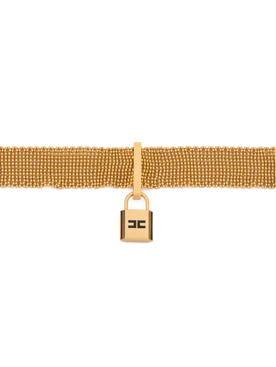 Elisabetta Franchi Čokers Elisabetta Franchi CO-14G-67E2-V290 Zelta