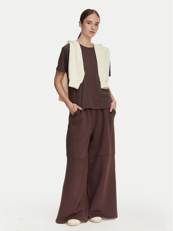 Kappa Kappa Majica 34258QW Rjava Regular Fit