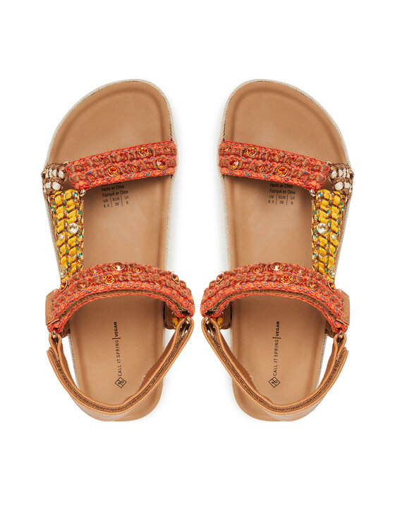 Call It Spring Espadrile Call It Spring Riia 14010046 Oranžna
