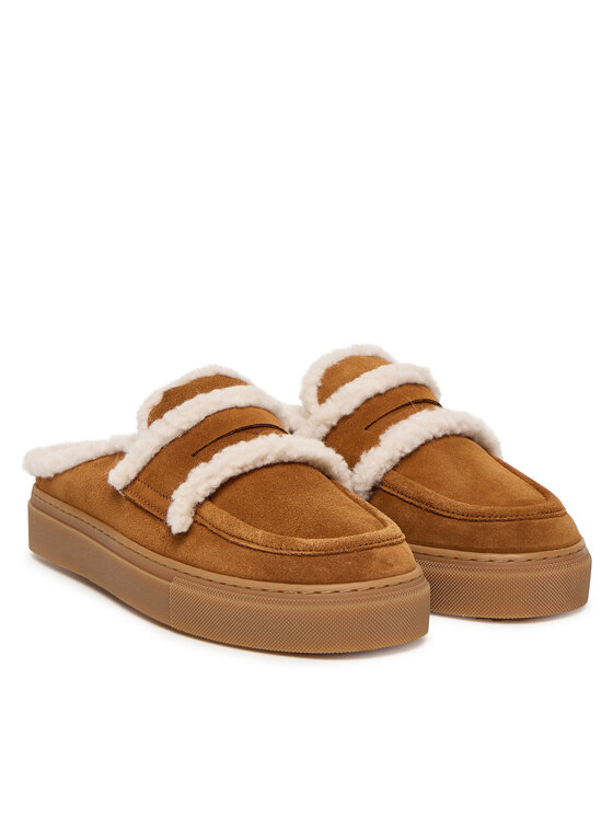 Inuikii Шльопанці Inuikii Mule Wool 1004.017.0011 Коричневий