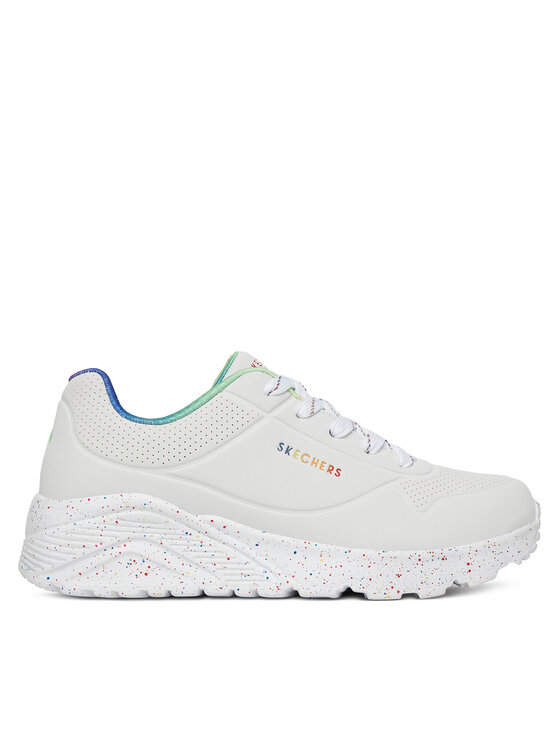 Skechers Сникърси Skechers UNO LITE 310456L WMLT Бял