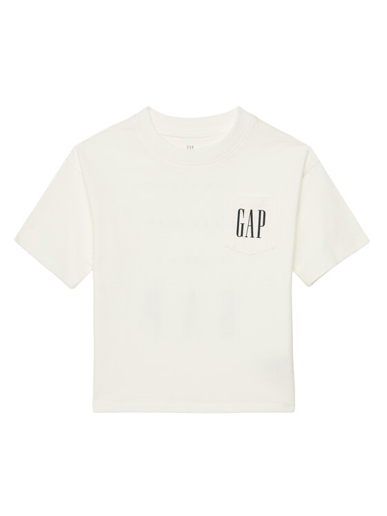 Gap Gap Футболка 745250-01 Білий Regular Fit