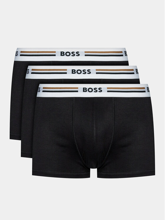 BOSS BOSS Set di boxer Trunk 3P Revive 50492200 Nero