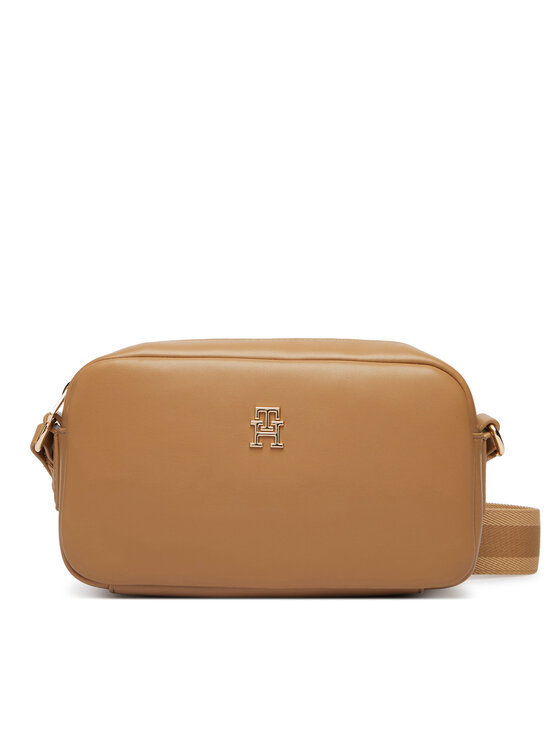 Tommy Hilfiger Torebka Tommy Hilfiger Th Essential Camera Bag AW0AW18370 Brązowy