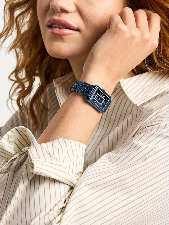 Fossil Годинник Fossil Raquel ES5479 Cиній