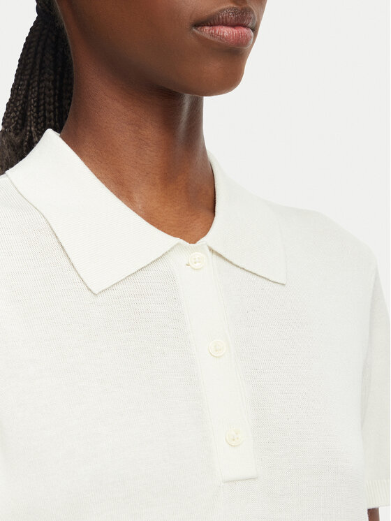 Calvin Klein Calvin Klein Polo LV044G311G Crema Slim Fit