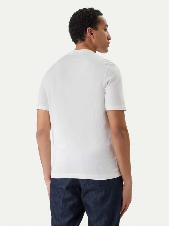 Bugatti Bugatti Camiseta 8350-75043C Blanco Regular Fit