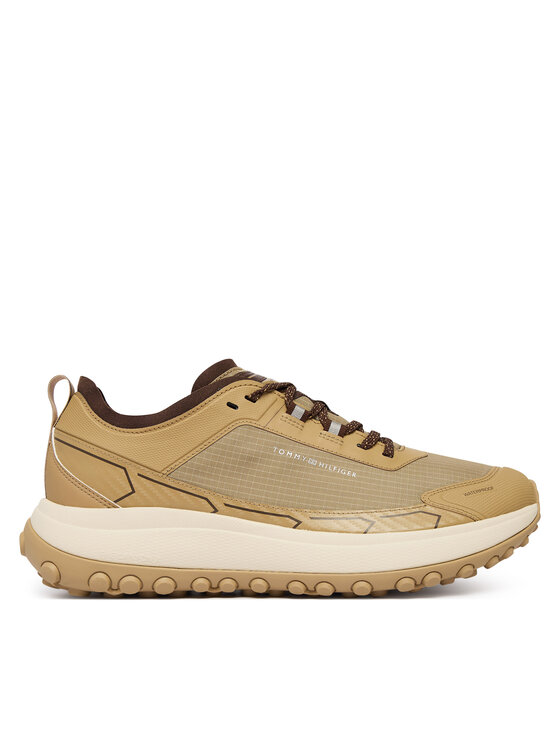 Tommy Hilfiger Sneakers Tommy Hilfiger The Canyon X M Mix Runner Wpm FM0FM06066 Marrone chiaro