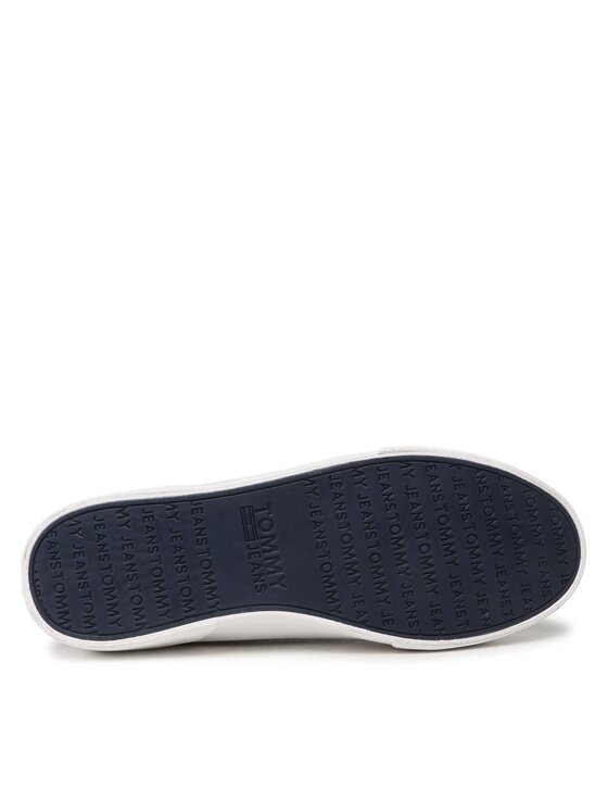 Tommy Jeans Πάνινα παπούτσια Tommy Jeans Canvas Sneaker EM0EM01299 Σκούρο μπλε