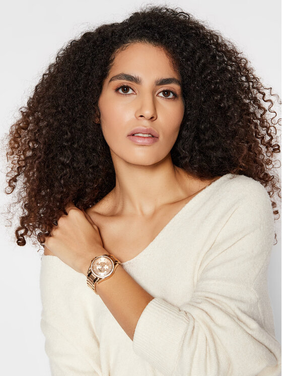 Fossil Pulkstenis Fossil Riley ES2811 Rozā