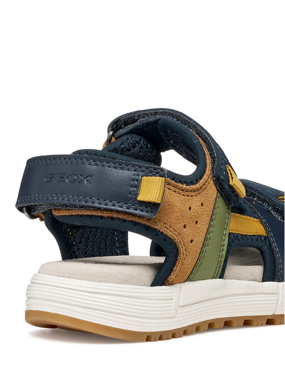 Geox Sandály Geox J Sandal Alben Boy J35AVA 01522 CF42Q D Tmavomodrá