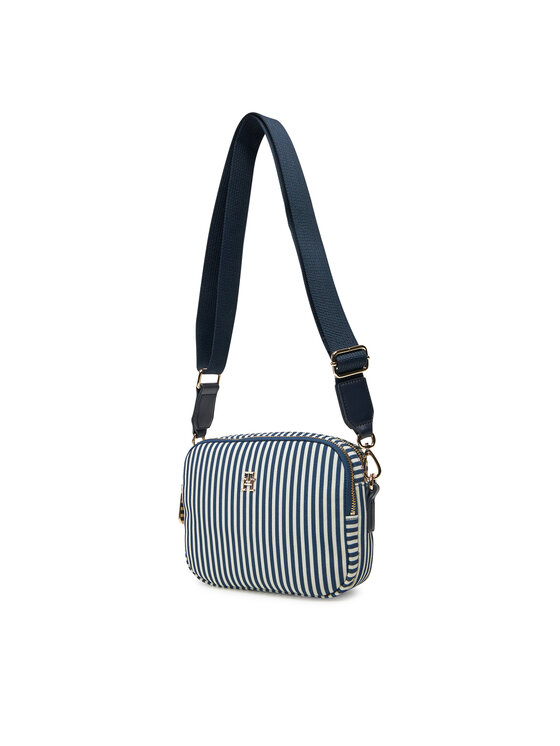 Tommy Hilfiger Torbica Tommy Hilfiger Poppy Summer Camera Bag AW0AW17231 Tamnoplava