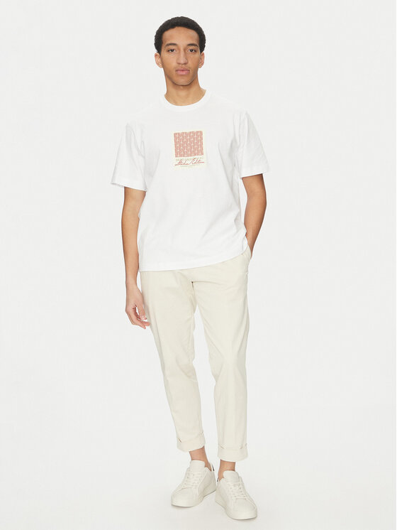 Jack & Jones Jack & Jones Футболка Islington 12273019 Білий Loose Fit