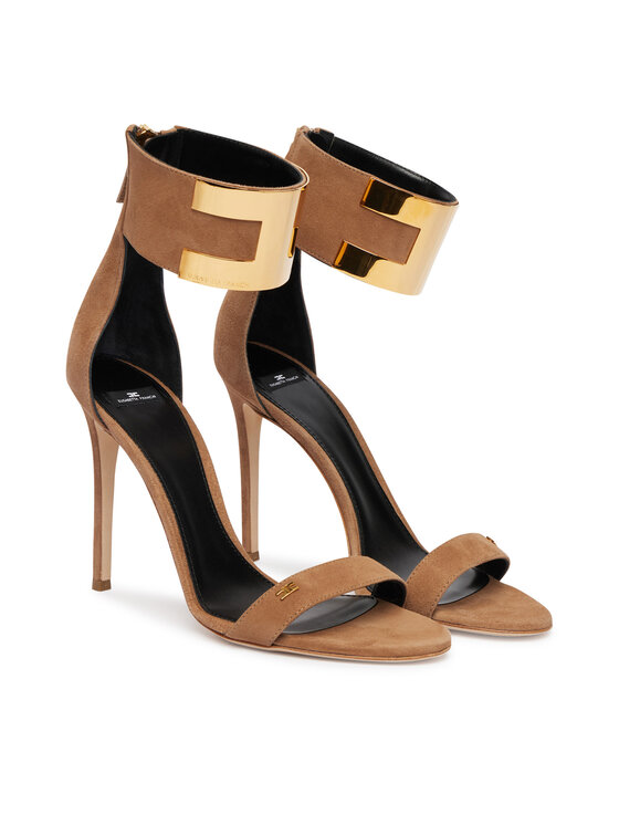 Elisabetta Franchi Босоніжки Elisabetta Franchi SA-91L-62E2-V600 Світло-коричневий