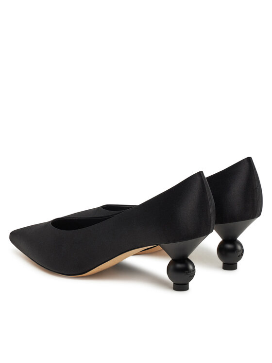Weekend Max Mara Туфлі Weekend Max Mara Renzasatin 2515521055600 Чорний